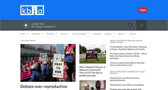 Desktop Screenshot of kbia.org